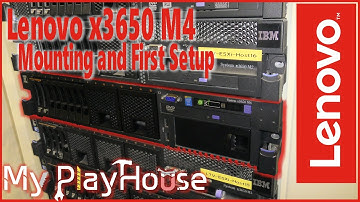 Lenovo x3650 M4 Rack Mounting and IMM Reset & Access - 460