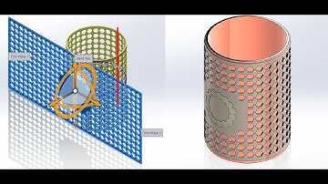 SOLIDWORKS 2020 / FİLL PATTERN / FLEX / WRAP