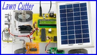 How to make a Automatic Solar Lawn Cutter