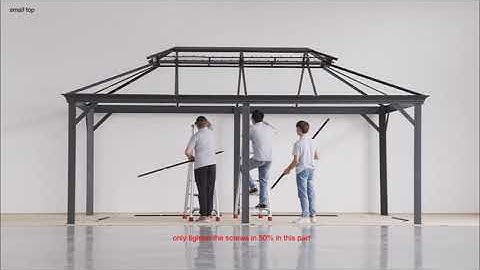 PURPLE  LEAF Gazebo Instructions