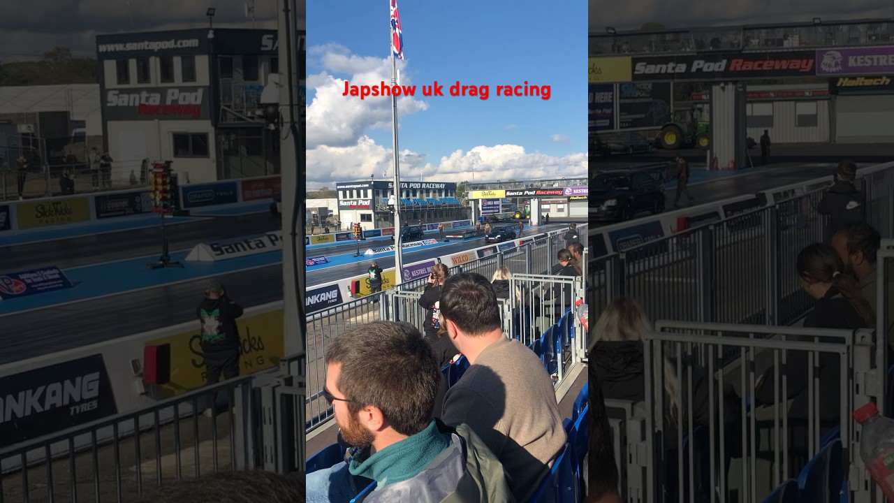 Japshow uk drag racing evo vs evo 