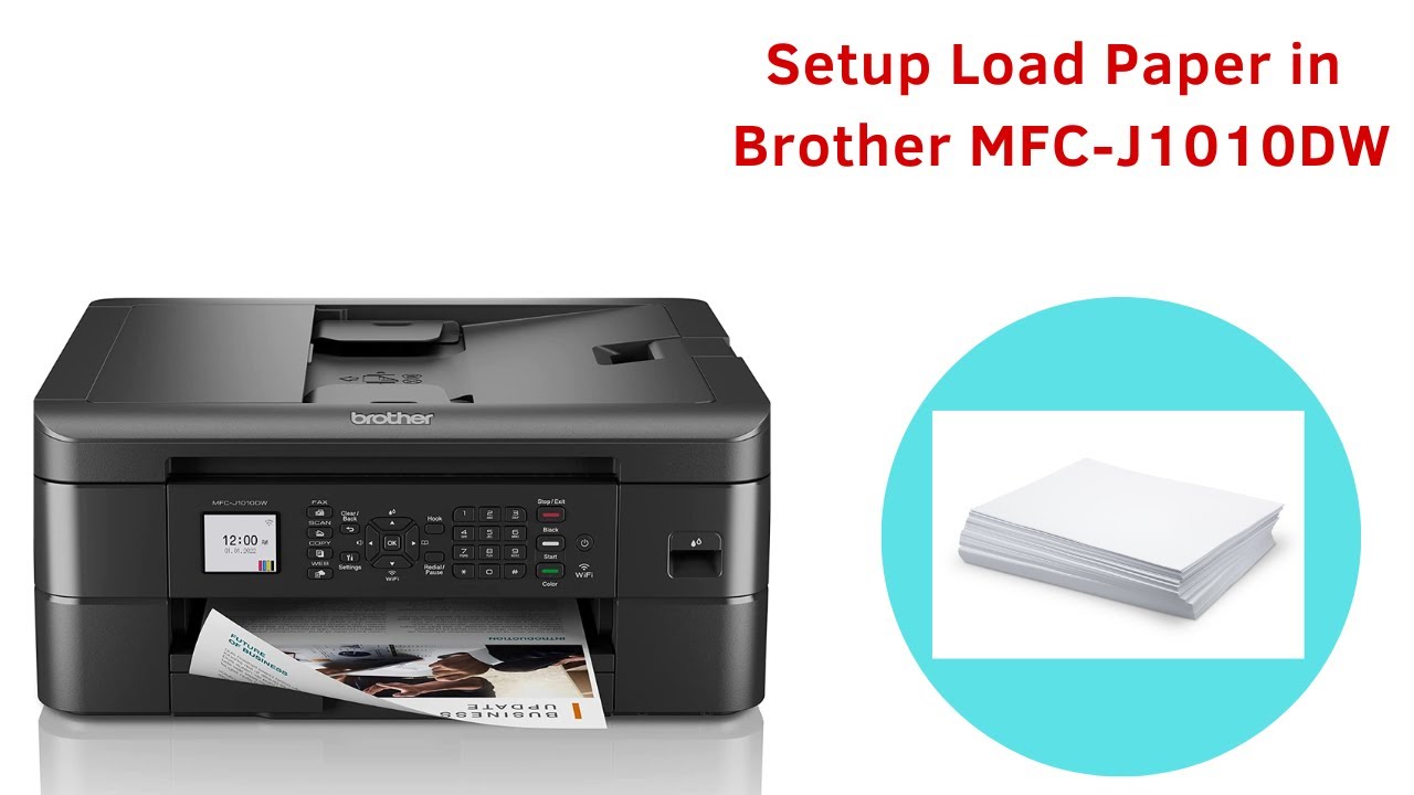 Brother MFC-J1010DW Wireless Color Inkjet All-in-One Printer with