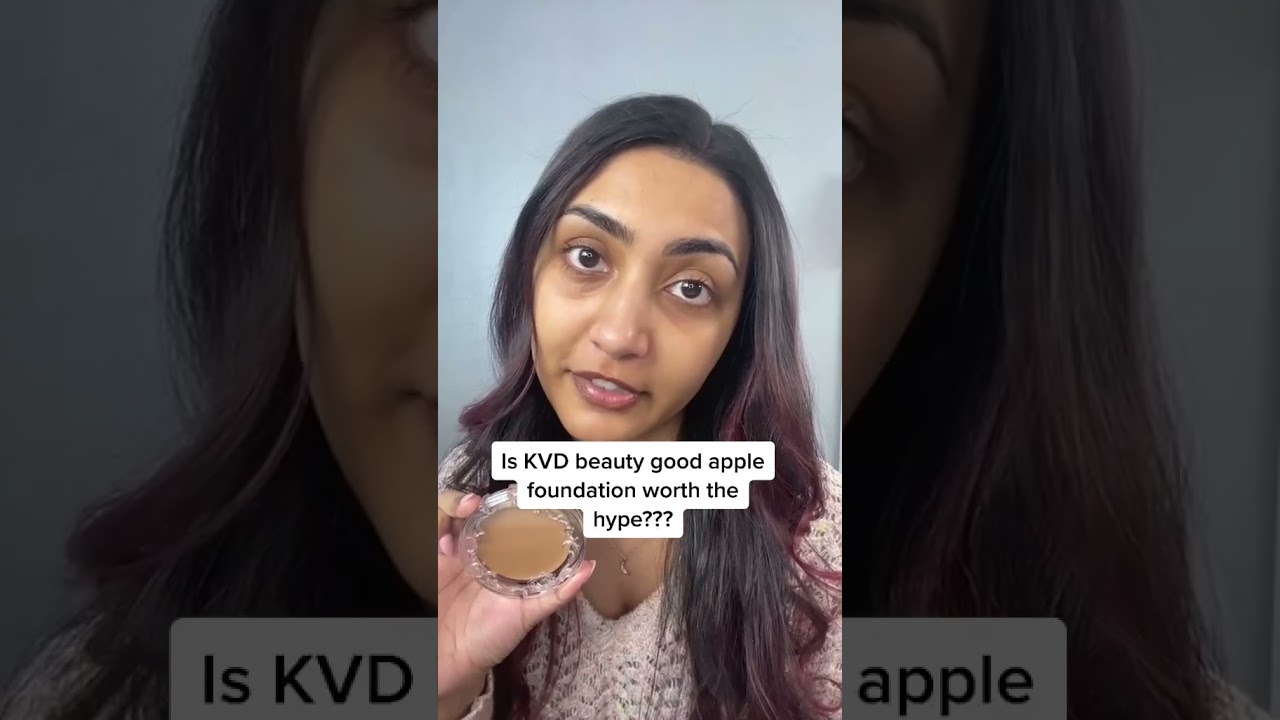 KVD Beauty Good 🍎 Foundation on Brown Skin