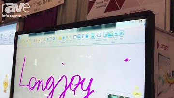 InfoComm 2017: Longjoy Technology Showcases Interactive Multi-Touch Display