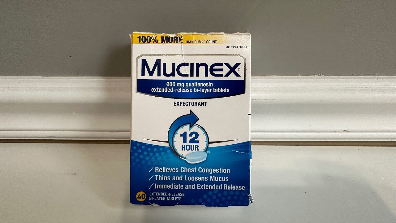 Mucinex 12 Hour Extended Release Tablets - 40 count