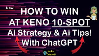 ChatGPT KENO Strategy vs Real Results! #shorts #keno #gaming #youtubeshorts #slot  #dubbed #spanish