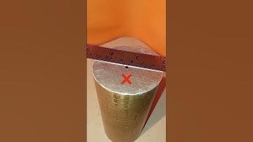 Be sure to remember this trick How can you easily and accurately find the center of round workpiece