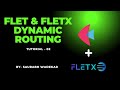 Flet &amp; FletX Dynamic Routing Tutorial | Step-by-Step Guide to Build Multi-Page Apps in Python