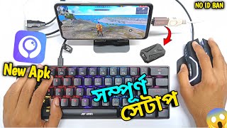 2025 😱 New app to play free fire with keyboard and mouse || How to play free fire with keyboard a... screenshot 4