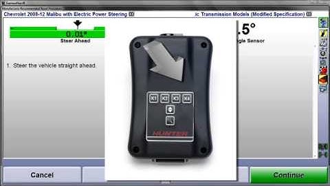 Wheel Alignment - CodeLink for GM - Hunter Engineering