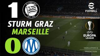 🔴 Résumé : Sturm Graz - Marseille 1 - 0 | HIGHLIGHTS | Ligue Europa 2026 – eFootball Pes21