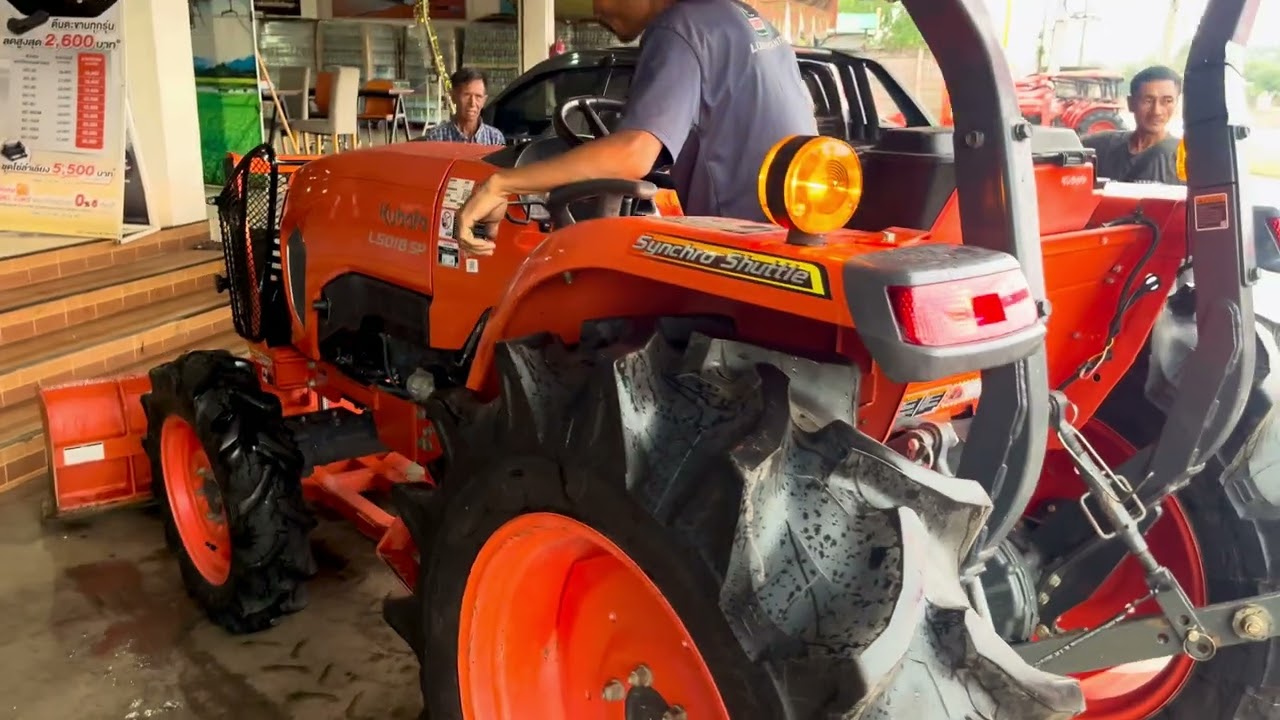 ลูกค้ามาลองL5018SPสภาพมือ1ราคามือ2 คูโบต้าบ้านดุง 061-0180354เซลภูผาครับ