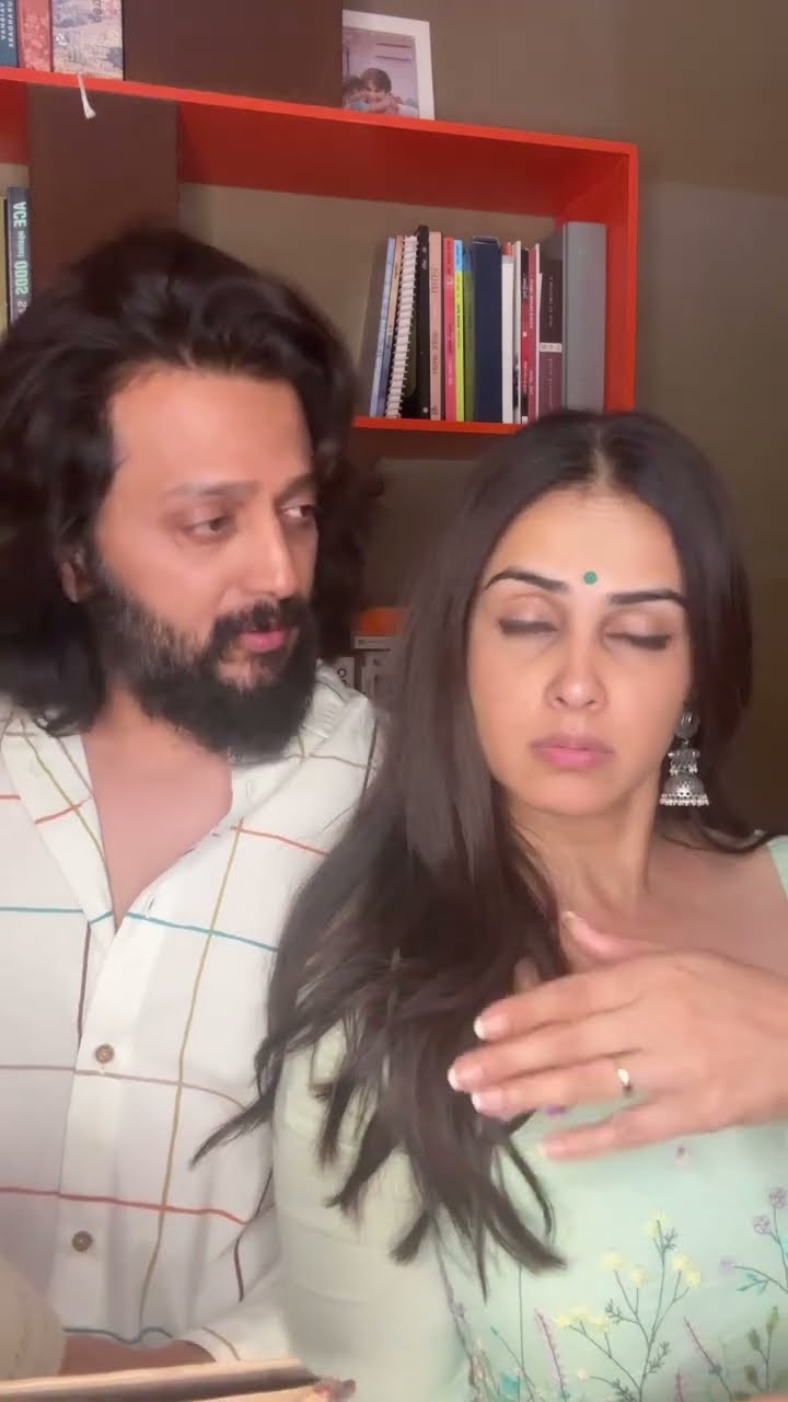 Riteish Deshmukh \u0026 Genelia Deshmukh drop a Hilarious video ?  #riteishdeshmukh #genelia