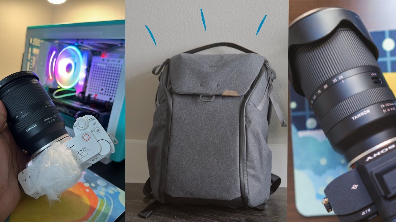 WHAT'S ACTUALLY IN MY CAMERA BAG 2023 - Sony A7IV + ZV-E1