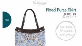 Thirty One Purses: Fitted Purse Skirt