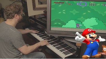 Super Mario World on Piano with Sounds Effects