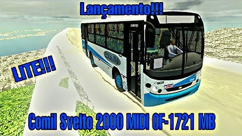 Lançamento!!! - Comil Svelto 2000 MIDI OF-1721 MB (Padrão Cascatinha) - MOD Próton Bus Simulator