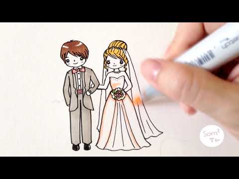 วีดีโอ: วิธีการวาดเจ้าสาว