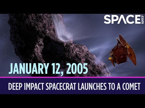 OTD in Space – January 12: Deep Impact Spacecraft Launches to a Comet - YouTube