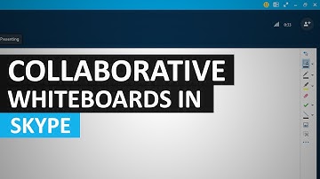 Using a Collaborative Whiteboard in Skype