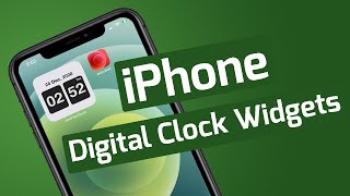 Digital Clock Widgets For iPhone Home Screen | Apple info screenshot 5