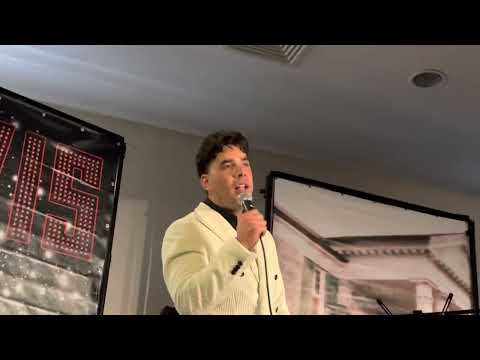 Leon de Jong live Berg en Dal Netherlands 9.6.2022 Elvis-Song ??until it‘s time for you to go ??