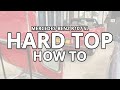 How to remove your Mercedes-Benz R107 SL hardtop safely
