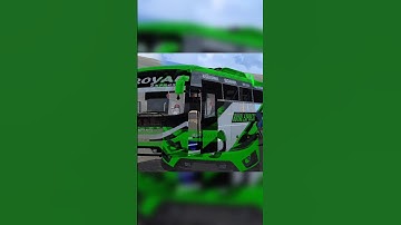 Royal Express Scania Bus Mod For Bussid💥New Bus Mod Bussid #bussidmod #shorts