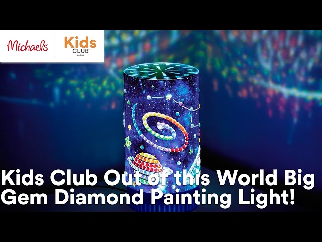 The perfect preschool activity: Big Gem Diamond Painting - Rave