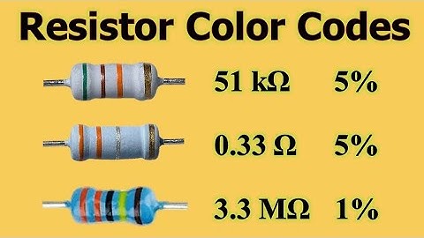 How to Read Resistor Color Codes