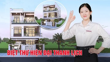 Xu hướng thiết kế Biệt thự 3 tầng phong cách hiện đại đẹp 2022