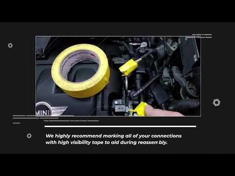 MINI R56 Coolant Temperature Sensor Replacement - YouTube