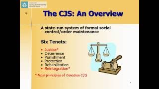 CRIM 2304 Mod 1 Overview of the CJS