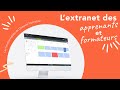 Les fonctionnalits de queoval formation  lextranet des apprenants et des formateurs 