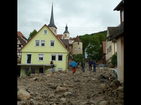 Wetteronline De Braunsbach Nach Der Flutwelle 30 05 16 Youtube