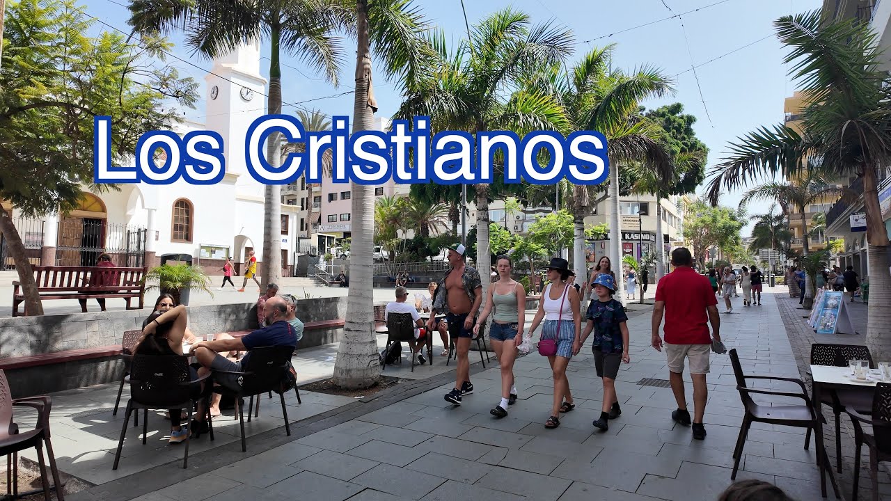 Tenerife - Another Fantastic Hot Day In Los Cristianos Just Look Around What's Not To Like?..