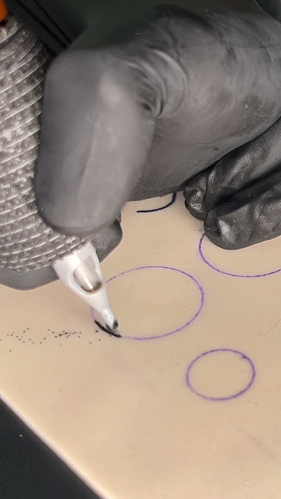 How to Tattoo Curved Lines