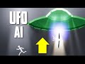 People escape from UFO AI [Not Found Footage]