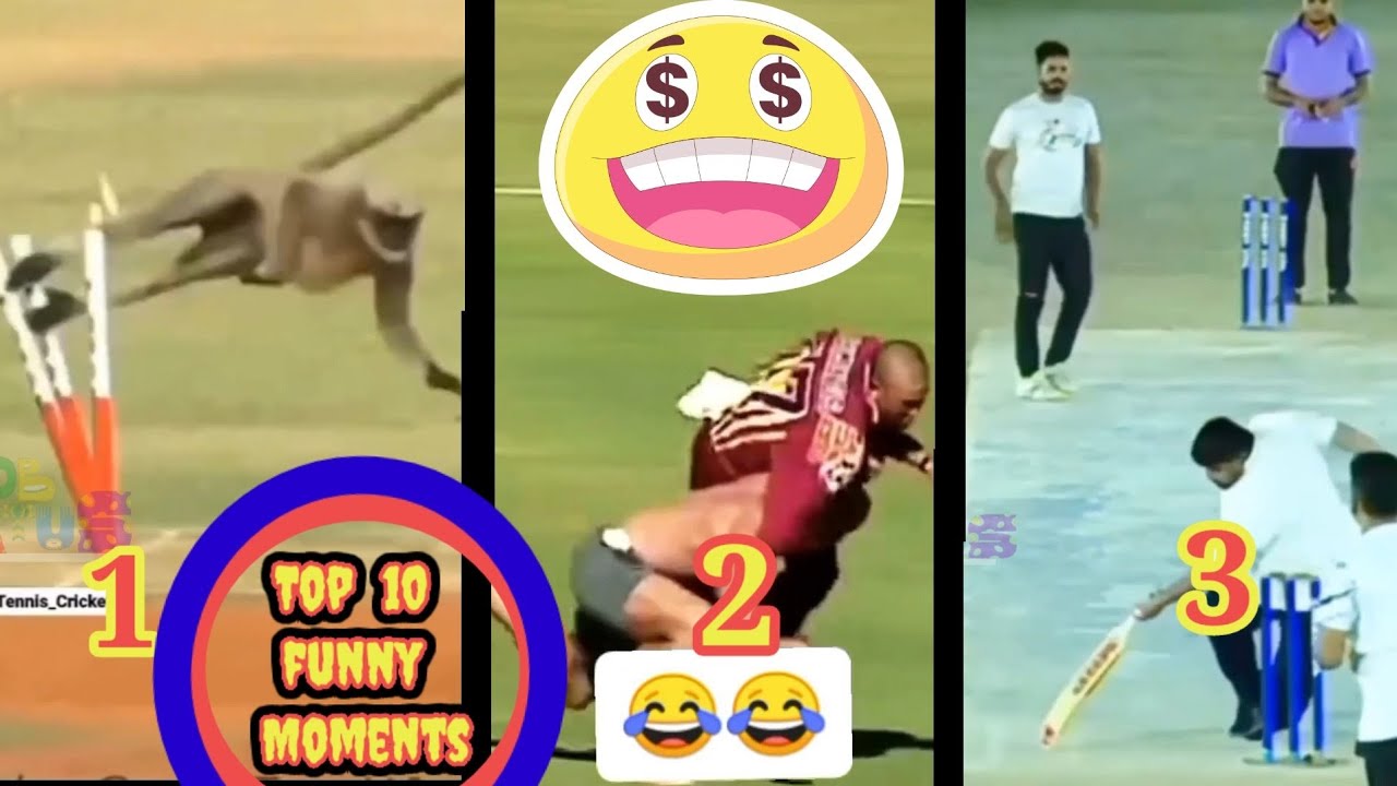 Top 10 funny moments in cricket ! part 3 ! #funnycricketvideos - YouTube