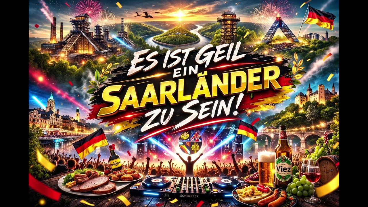 Dj Andy Petit   es ist Geil ein Saarländer zu sein - Saarlandhymne