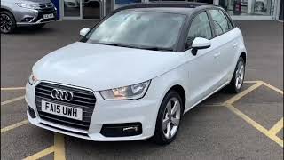 Used 2015 Audi A1 1.4 TFSI Sportback Video Tour - Motor Match Chester Audi A1 Second Hand