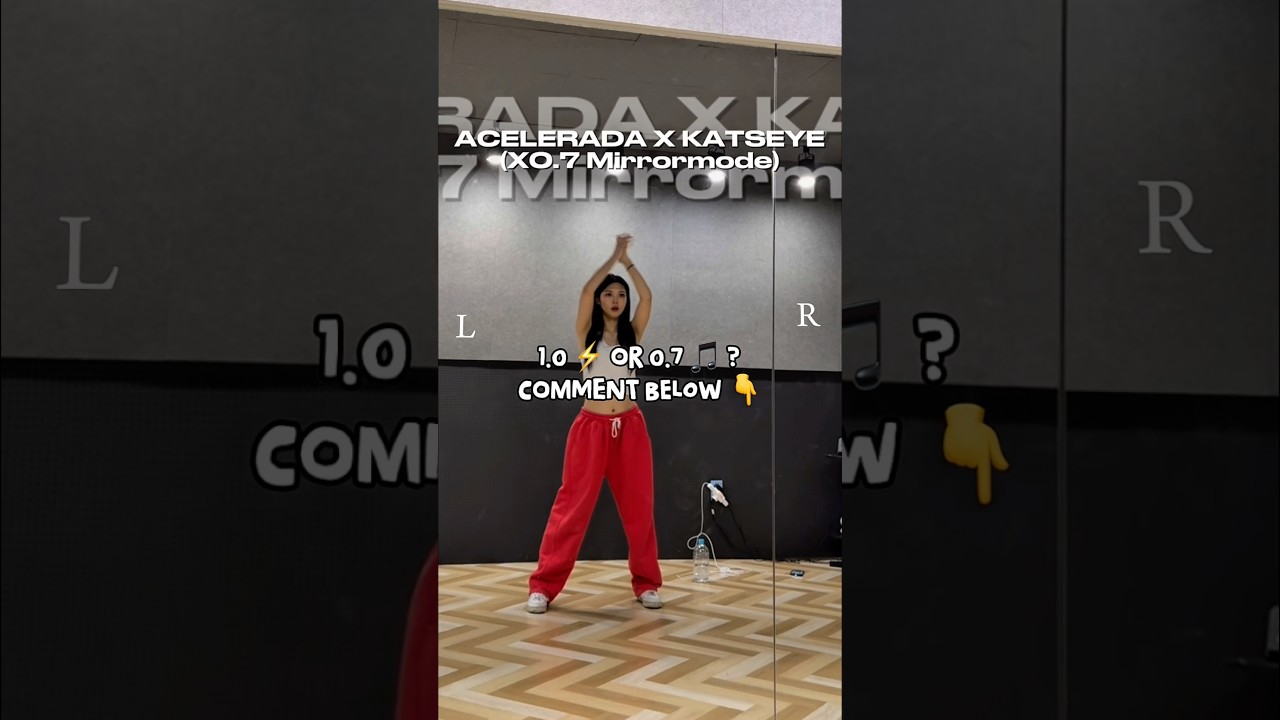 ACELERADA X KATSEYE – Yoonchae | 0.7x Dance Tutorial (Mirror Mode)