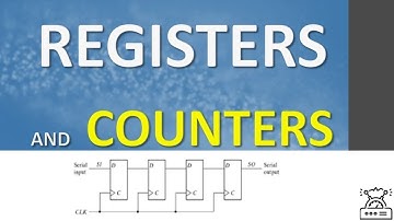 Counters and Registers Design and Test bench Verilog