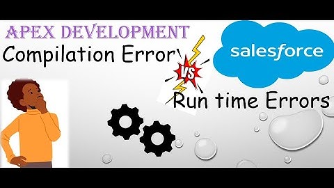 Compilation error vs Runtime errors // telugu #subscribe #ad #telugu #technology #salesforce #apex