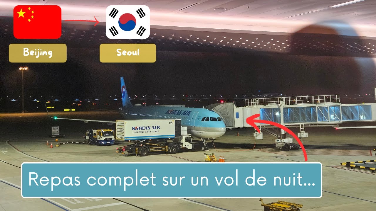 🇰🇷 J'ai plus faim après ça... (Flight-report A321Neo Korean Air Beijing-Seoul)