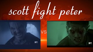 Scott vs peter fight sence #channel537  #ቻናል537