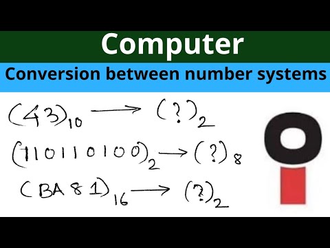 Computer | Conversion between number system | Oil India Limited 2021 ...