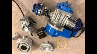 Mini moto big bore water cooled conversion!