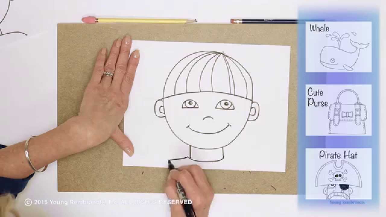 What Should you Teach A Young Child To Draw /Ages 3 to 7 And 8 to 12