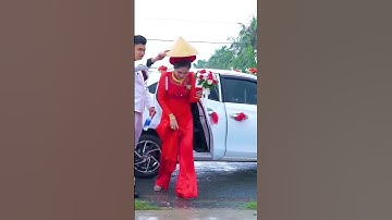 Rước Dâu Về Trời Mưa Tầm Tả - Chú Rễ Che Mưa Cho Cô Dâu | Đám Cưới Miền Tây